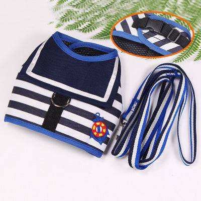 FURDUO ComfyControl dog harness and matching rope leash in soft, adjustable design for comfortable walking