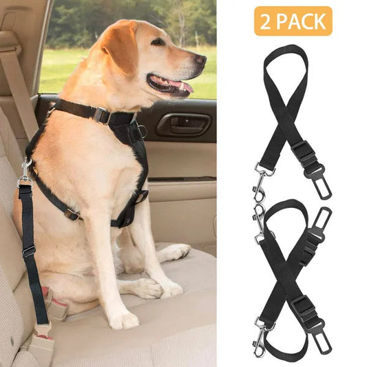 FurDuo SafeRide™ 2-Pack Pet Seat Belts
