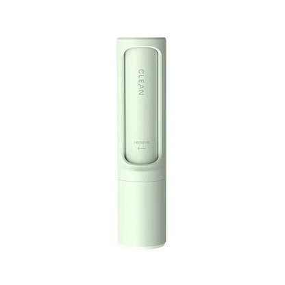FURDUO 2-in-1 reusable pet hair remover brush and lint roller with ergonomic handle and sticky surface for pet hair cleanup