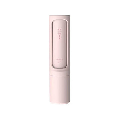 FURDUO 2-in-1 reusable pet hair remover brush and lint roller showing a sleek design with removable sticky roller and brush head.