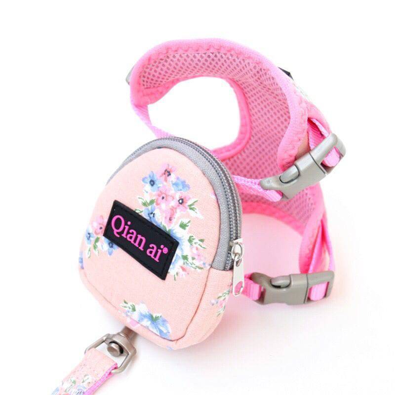 FURDUO Comfy Pup dog harness and leash set in soft, adjustable design for comfortable walking and secure control.