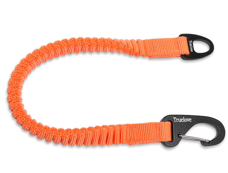 FURDUO elastic buffer dog leash with padded handle for comfortable walking and controlled pet movement.