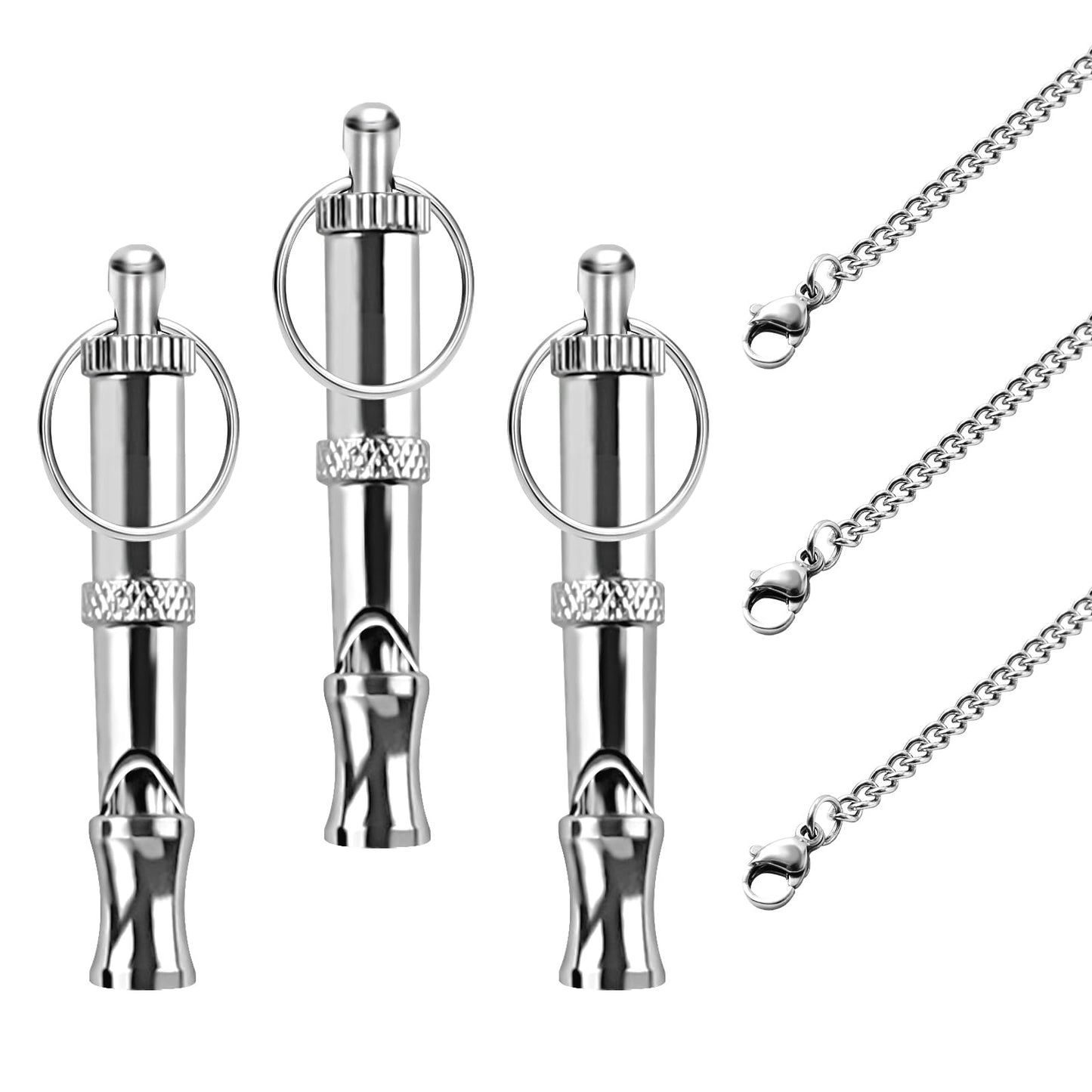 FURDUO FurDuo 3-Pack Ultrasonic Dog Training Whistles for effective dog training and behavior control.