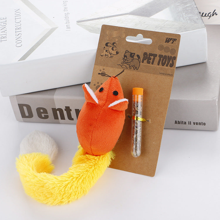 FURDUO MintyMouse Magic Cat Toy featuring a playful mint-green mouse design for feline entertainment.