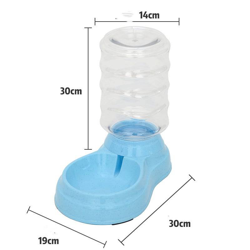 FURDUO HydroNibble pet water and feeding station with multiple bowls and a water dispenser for cats and small dogs.