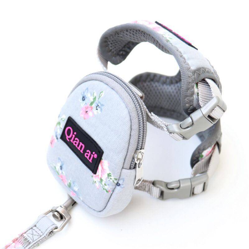 FURDUO Comfy Pup dog harness and leash set in soft, adjustable design with padded straps and secure clip for outdoor walks.