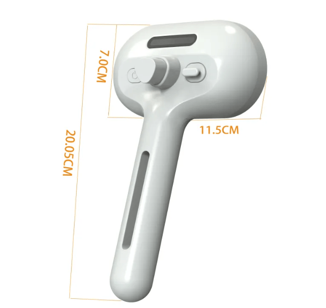 FURDUO EasyClean moisturizing pet comb with ergonomic handle and fine teeth for gentle grooming of dogs and cats.