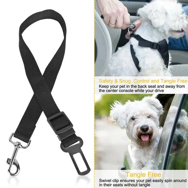 FurDuo SafeRide™ 2-Pack Pet Seat Belts
