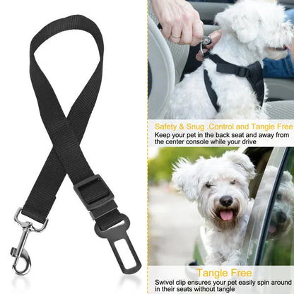 FurDuo SafeRide™ 2-Pack Pet Seat Belts