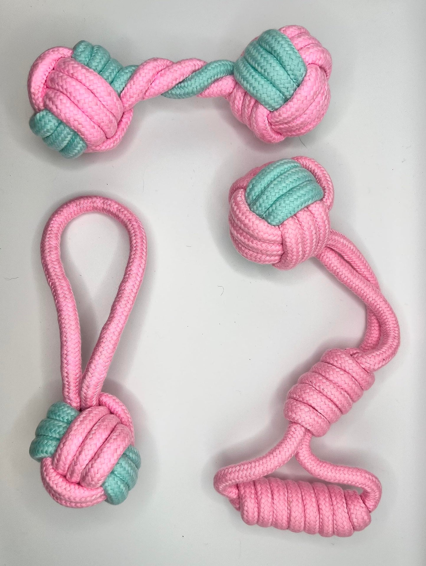 FURDUO Puppy Playtime Rope Bundle, safe dog toy with colorful ropes for fun and chewing, perfect for puppies.