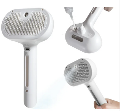 FurDuo MistBrush™ Pet Grooming Brush