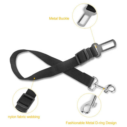 FurDuo SafeRide™ 2-Pack Pet Seat Belts